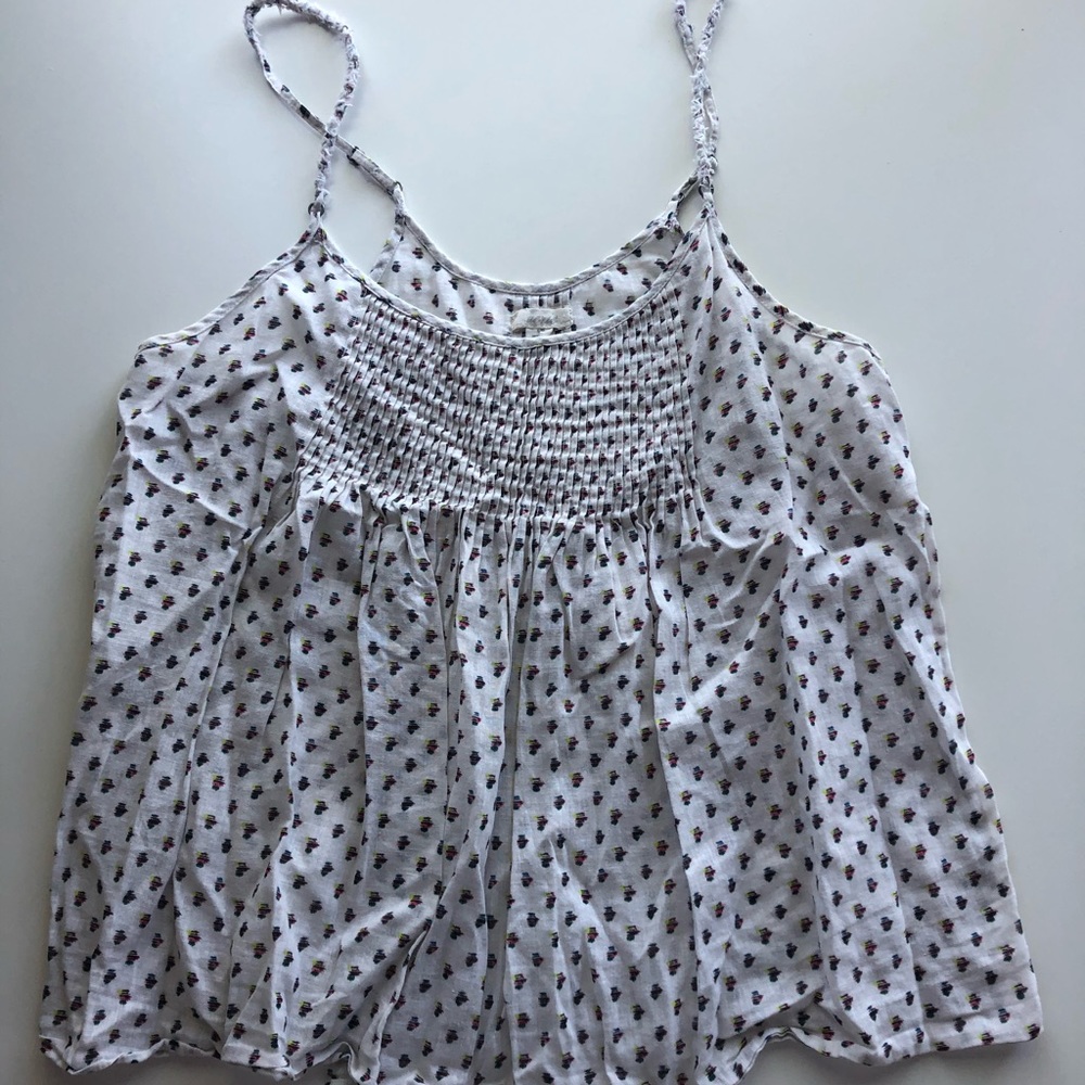 Loose fitting patterned tank